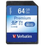 CARD 64GB Verbatim XC Premium Class 10 retail