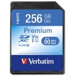 CARD 256GB Verbatim SDXC Premium Class 10 extern retail