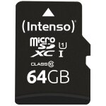 CARD 64GB Intenso 3424490 MicroSD - UHS-I