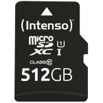 CARD 512GB Intenso 3424493 MicroSD - UHS-I