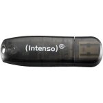 STICK 16GB 2.0 Intenso Rainbow Line schwarz