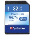CARD 32GB Verbatim Premium HC 90MB/s