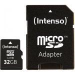 CARD 32GB Intenso 3413480 MicroSDHC 20MB/s