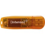 STICK 64GB Intenso Rainbow Line / orange