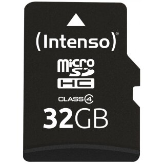 CARD MicroHC 32GB Intenso C4 21MB/s inkl.SD Adapter