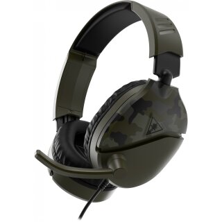 Turtle Beach Recon 70 Camo Grn Over-Ear Stereo Gaming-Headset