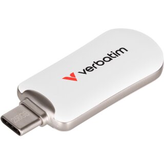 STICK 256GB Verbatim Plectra White USB-C Flash Drive 30230