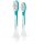 Zahnbürste Zubehör Sonicare For Kids - weiß/türkis - 2er
