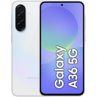 Samsung Galaxy A36 A366 5G Dual Sim 8GB RAM 256GB - White