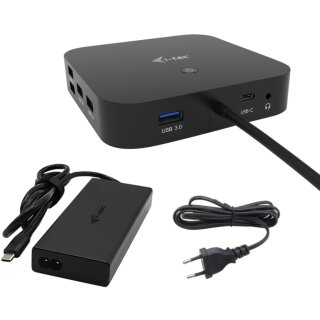 D I-TEC USB-C HDMI+2X DP CHARGER