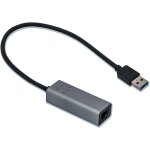D I-TEC USB 3.0 Metal Gigabit Ethernet Adapter 1x USB 3.0...