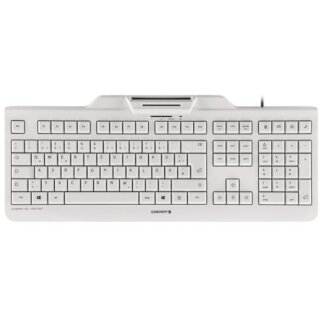 CHERRY KC 1000 SC Corded CH-Layout weiß/grau Smartcard