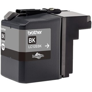 Brother Tinte LC-12EBK schwarz