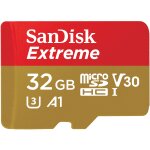 CARD 32GB SanDisk Extreme MicroSDHC 100MB/s for action...
