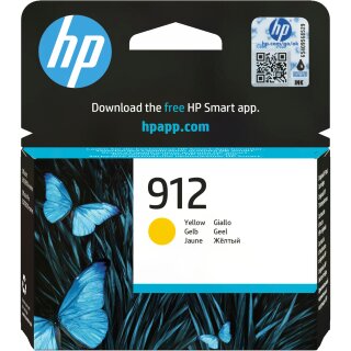 HP 912 Yellow Ink Cartridge