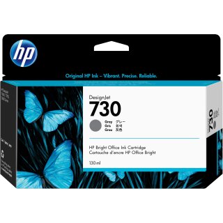 HP 730 130 ml Tinte Grau