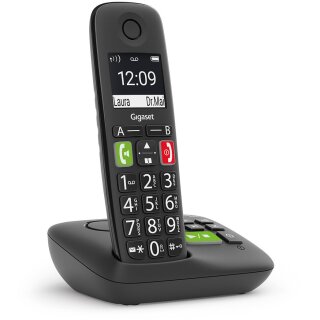 Gigaset E290A - Schnurlostelefon - Anrufbeantworter mit Rufnummernanzeige
