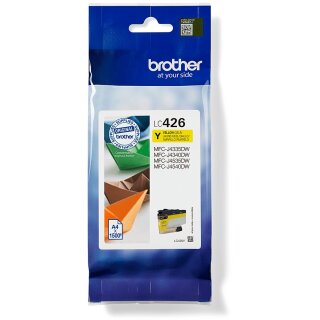 Brother Tinte LC-426Y Gelb bis zu 1.500 Seiten nach ISO/IEC 24711