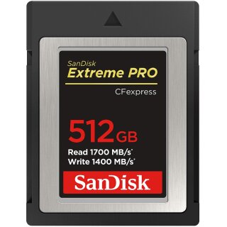 CARD 512GB SanDisk Extreme Pro express card 1700MB/s