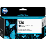 HP 730 130 ml Tinte Matt Schwarz
