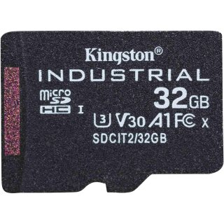CARD 32GB Kingston Industrial microHC 100MB/s