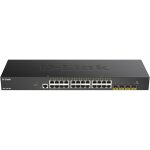 24+4P D-Link DGS-1250-28X 4x SFP+ M RM