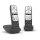 GIGASET A690A DUO mit Anrufbeantworter - schwarz/silber