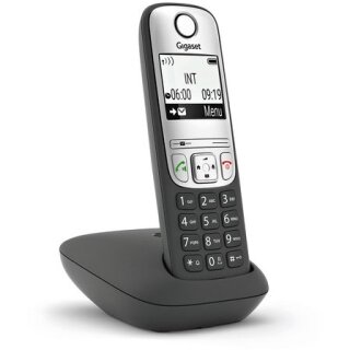 A690 schwarz schnurlos analog DECT Display Freisprechen Telefonbuch fr bis zu 100 Eintrge