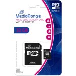 CARD 32GB MEDIARANGE MicroSDHC Klasse 10 45 MB/s 15 MB/s