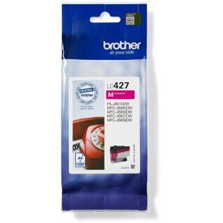 Brother Tinte LC-427M Magenta bis zu 1.500 Seiten nach ISO/IEC 24711