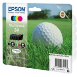 Epson Tinte 34 4er-Pack black + color T3466
