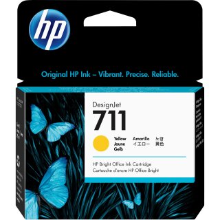 HP 711 Original Tinte gelb Standardkapazitt 29ml 1er-Pack