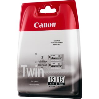 Canon BCI-15BK 2x black