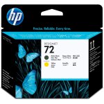 HP Tinte 72 (C9384A) schwarz matt. gelb Druckkopf