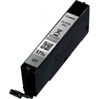 Canon Tinte CLI-571XL 0335C001 Grau bis zu 289 Farbfotos gemäß ISO/IEC 29102