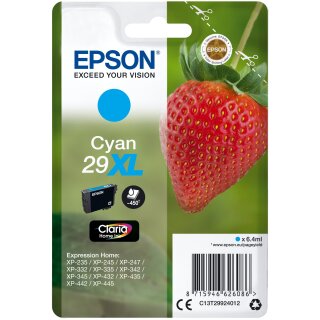 Epson Tinte 29XL C13T29924012 Cyan