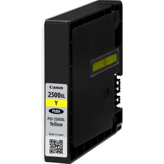 Canon Tinte PGI-2500XL 9267B001 Gelb bis zu 1.520 Seiten gemäß ISO/IEC 24711