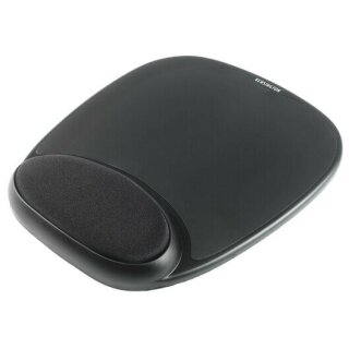 Mauspad Kensington mit Handgelenkpolsterkissen Black