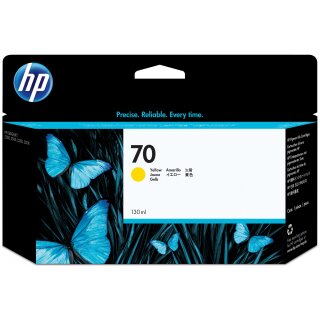 HP Tinte 70 Gelb