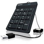 KeySonic TAS ACK-118BK Corded Nummernblock Silikon IP64 sw