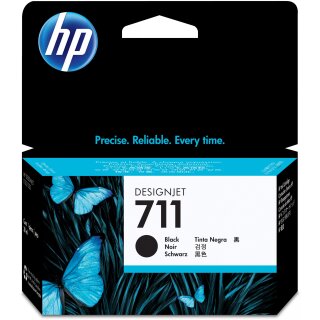 HP Tinte 711 (CZ129A) schwarz Druckerpatrone