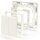 Shelly Plug & Play "BLU Wall" Switch 4 Adapter Legrand & Shelly Weiß