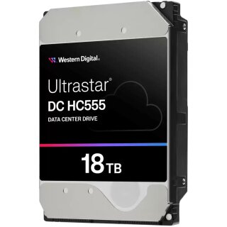 WESTERN DIGITAL Ultrastar DC HC555 8,89cm 3,5Zoll 26.1 18TB 512 7200RPM SAS ULTRA 512E SE P3 DC