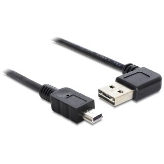DeLock USB 2.0 A > Mini-B (ST-ST) 0,5m Adapterkabel