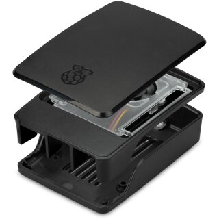 Gehäuse Original für 5B Schwarz/Grau