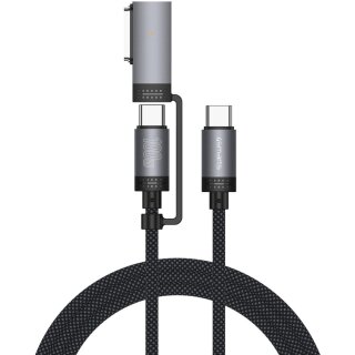 4smarts MagSafe 3 Adapter und USB-C Kabel ComboCord 100W 2m