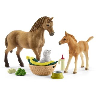 Schleich Horse Club 42432 Sarahs Tierbaby-Pflege
