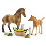 Schleich Horse Club 42432 Sarahs Tierbaby-Pflege