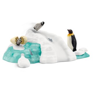 Schleich Wild Life 42661 Pinguin-Familienspa
