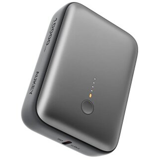 Aukey Powerbank Spark Mini 10000mAh 20W USB-C/USB-A grau